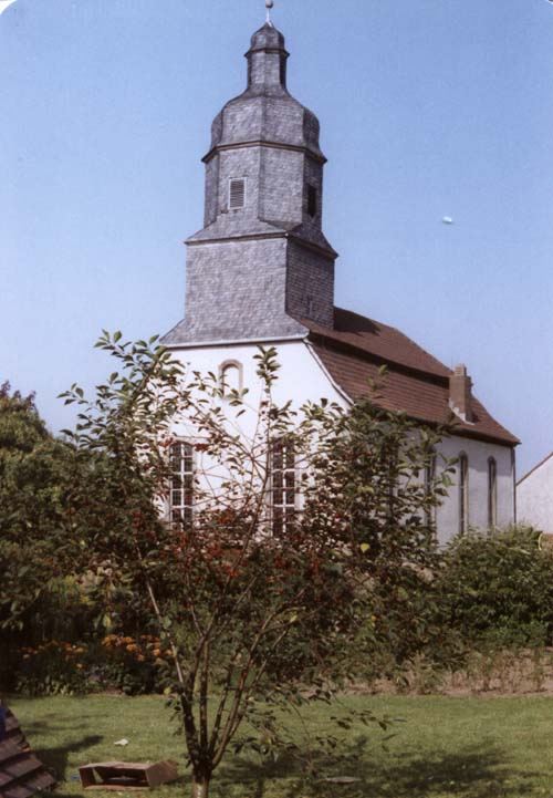 Die Mecklarer Kirche vor der Renovierung